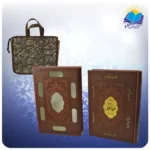 دیوان حافظ با فال وزیری قاب کشویی چرم کاغذ گلاسه با ساک ترمه هدیه(کد 2172)