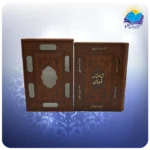 کتاب شاهنامه فردوسی کامل نفیس وزیری قاب کشویی چرم کاغذ تحریر (كد 2074) - Image 3