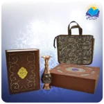 كليات شمس وزيری با گلدان الماس تراش با ساک ترمه هدیه(كد 90311)