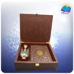 كليات سعدی وزيری با گلدان فیروزه (كد 90326)-1