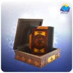 دیوان حافظ جیبی تمام مصور جعبه دار چرم طبیعی (کد ch42)-1