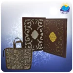 دیوان حافظ رحلی قابدار چرم لیزری (كد 2833)