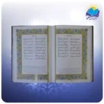 حافظ وزیری با دو گلدان چرم طبیعی با ساک ترمه هدیه (کد90277)