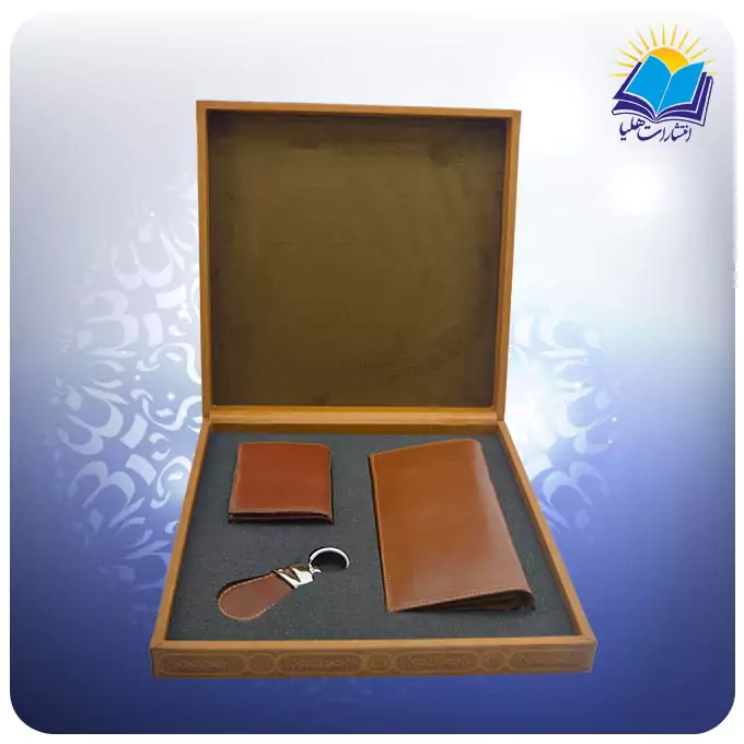 ست كيف جاكارتي جاسوييچي چرم طبيعي (كد 90252)