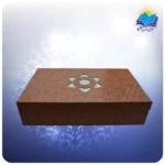 كليات سعدی وزيری تحرير با دو گلدان خاتم 25 با ساک ترمه هدیه(كد 90353) - Image 2