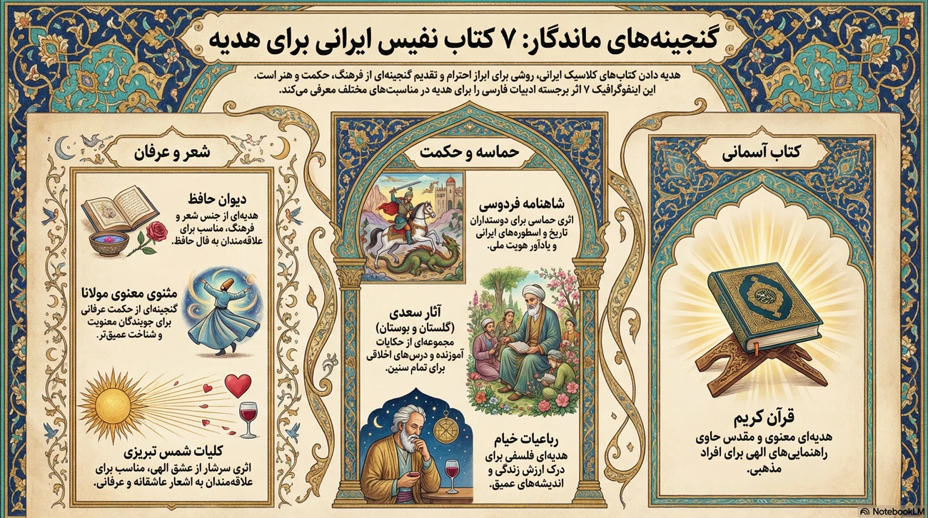 بهترین کتاب برای هدیه