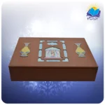 حافظ وزیری عطری با دو گلدان فیروزه 20 با ساک ترمه هدیه (کد 90361)