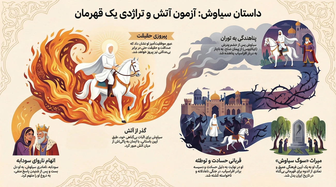 داستان سیاوش در شاهنامه