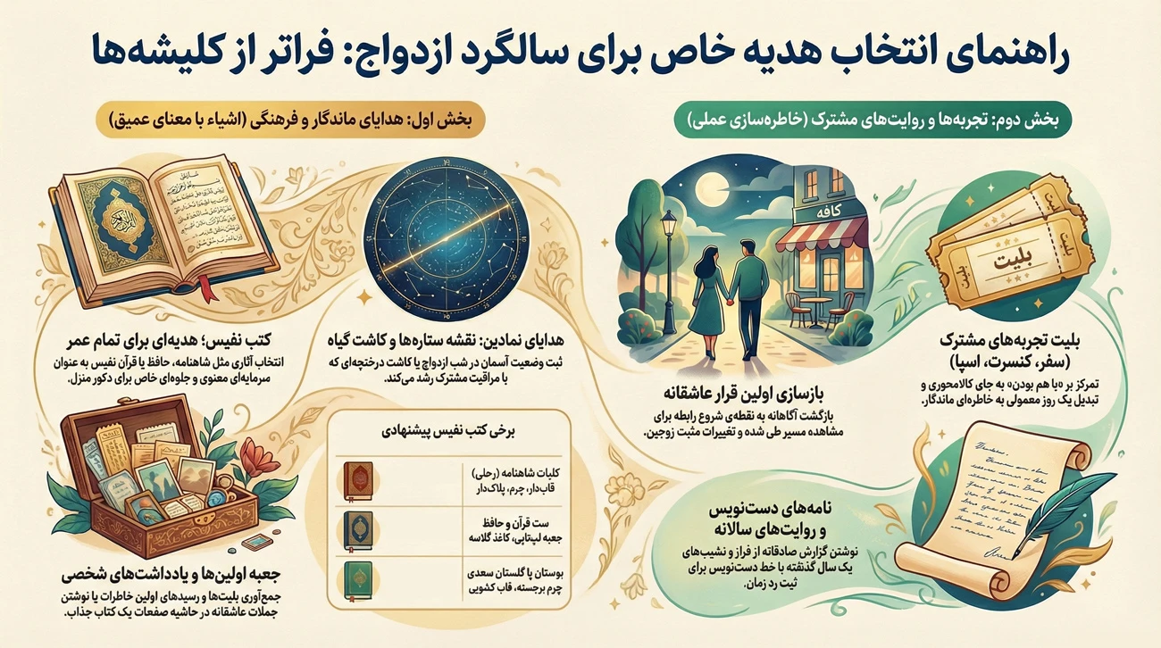 بهترین کادو برای سالگرد ازدواج