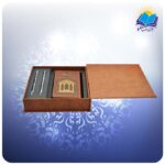 ديوان حافظ پالتويي چرم با دوخودكار با ساک ترمه هدیه(كد 190374) - Image 2