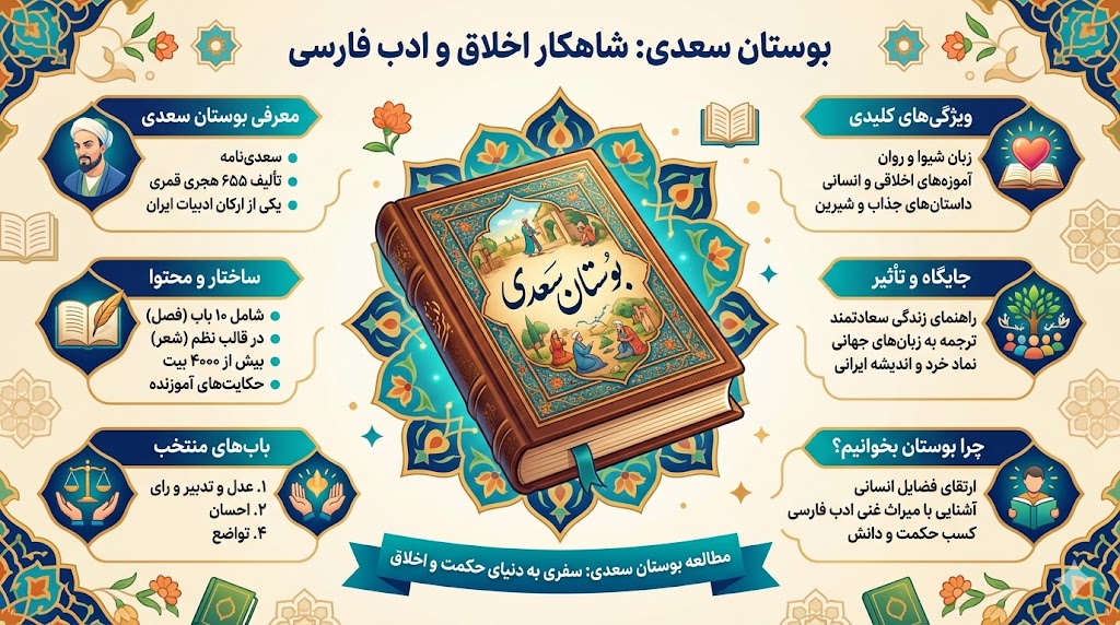 خرید بوستان سعدی