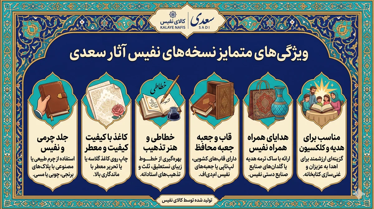 کتاب کلیات سعدی