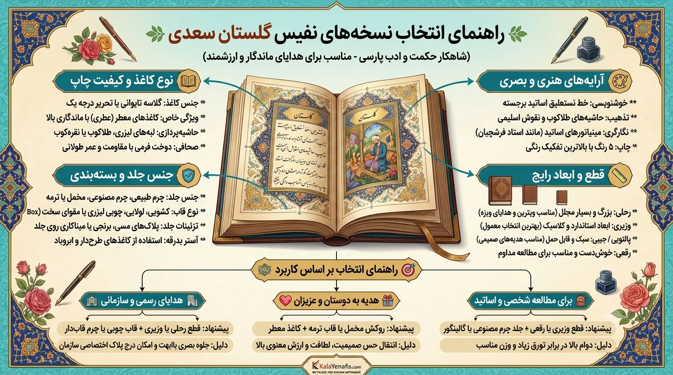 خرید کتاب گلستان سعدی
