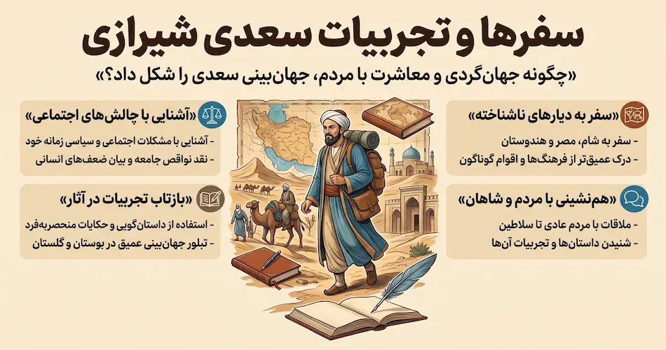 زندگی نامه سعدی به زبان ساده 1