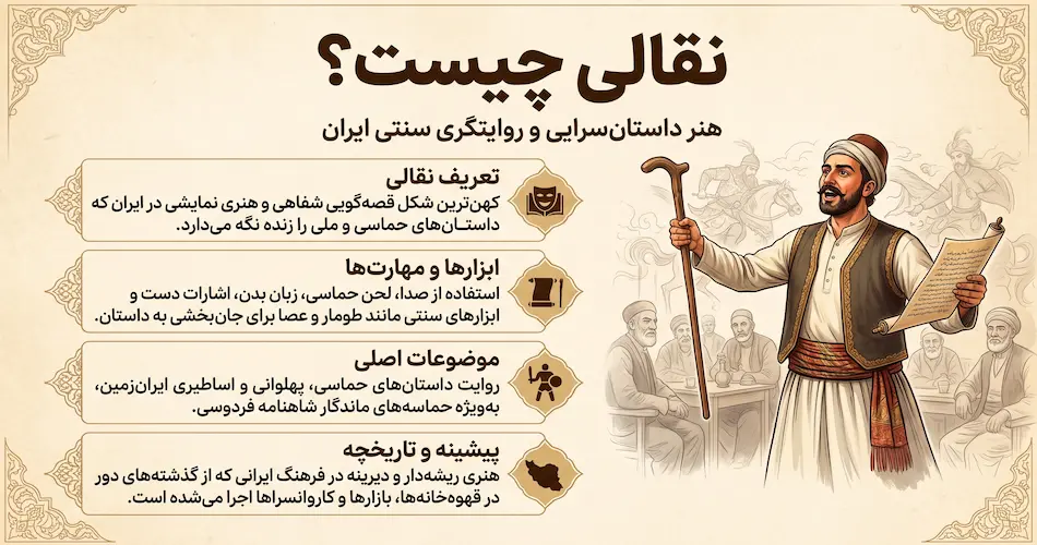 نکات مهم در آموزش شاهنامه خوانی و نقالی 1